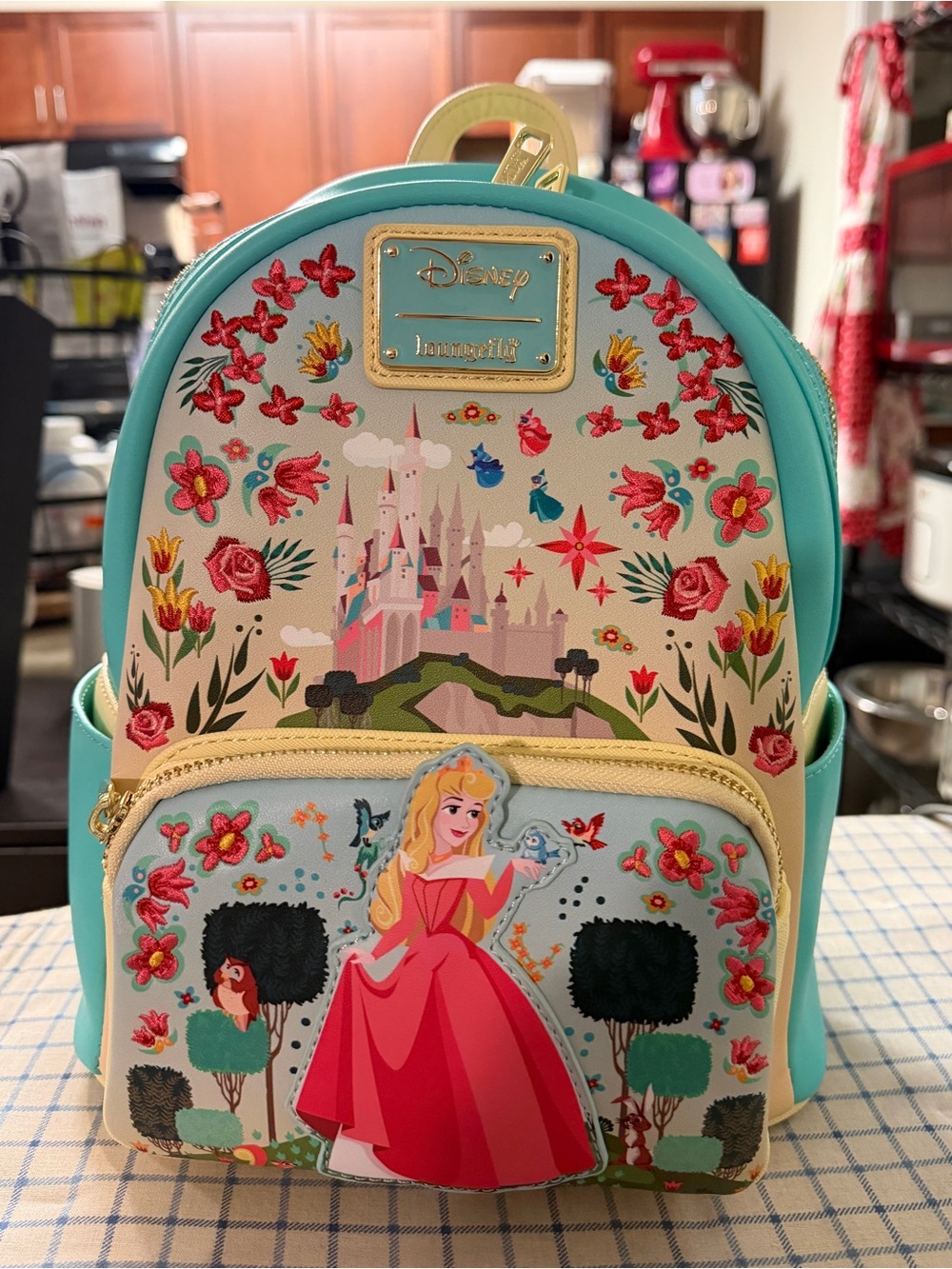 Loungefly Sleeping Beauty mini backpack $100